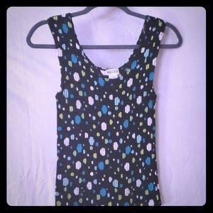 Polka dot tank top